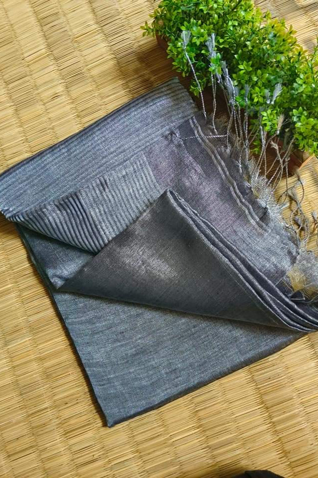 Sonar Sutra Tissue Linen Saree