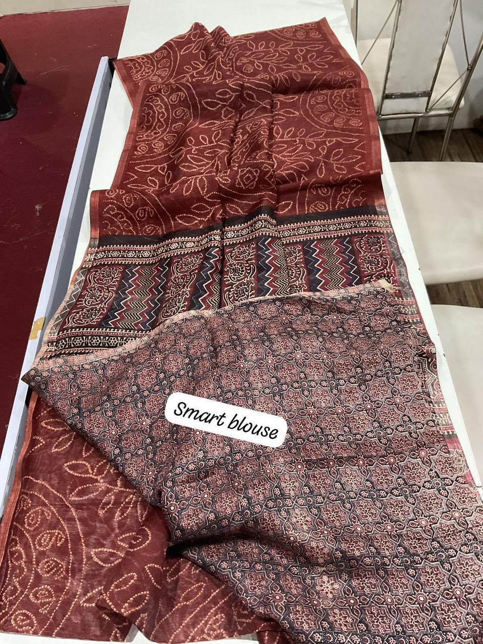 Shades Of Linen Designer Linen Saree