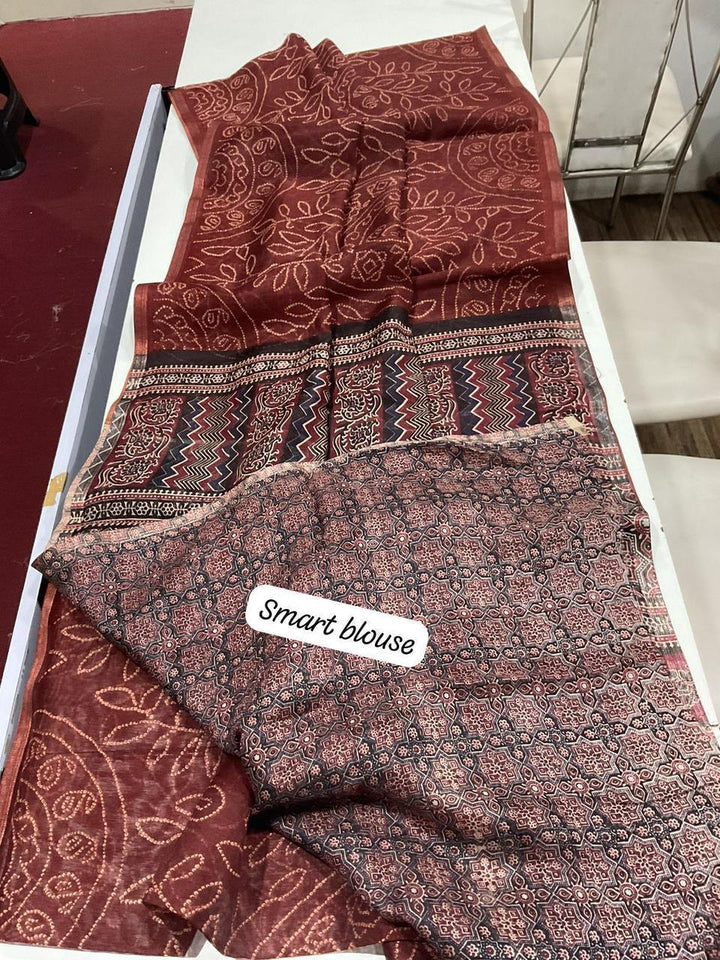 Shades Of Linen Designer Linen Saree