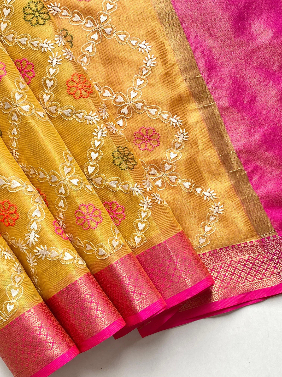 Light As A Whisper Tissue Kota Silk Saree