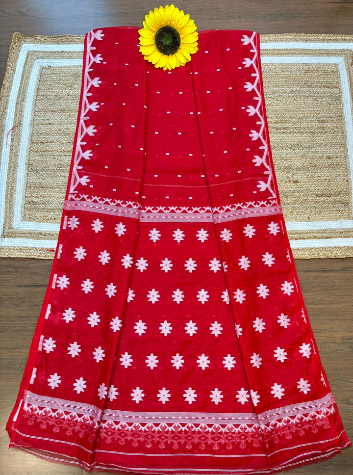 Megh-er Chithi Dhakai Jamdani Saree