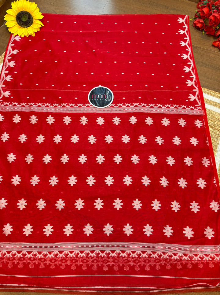 Megh-er Chithi Dhakai Jamdani Saree