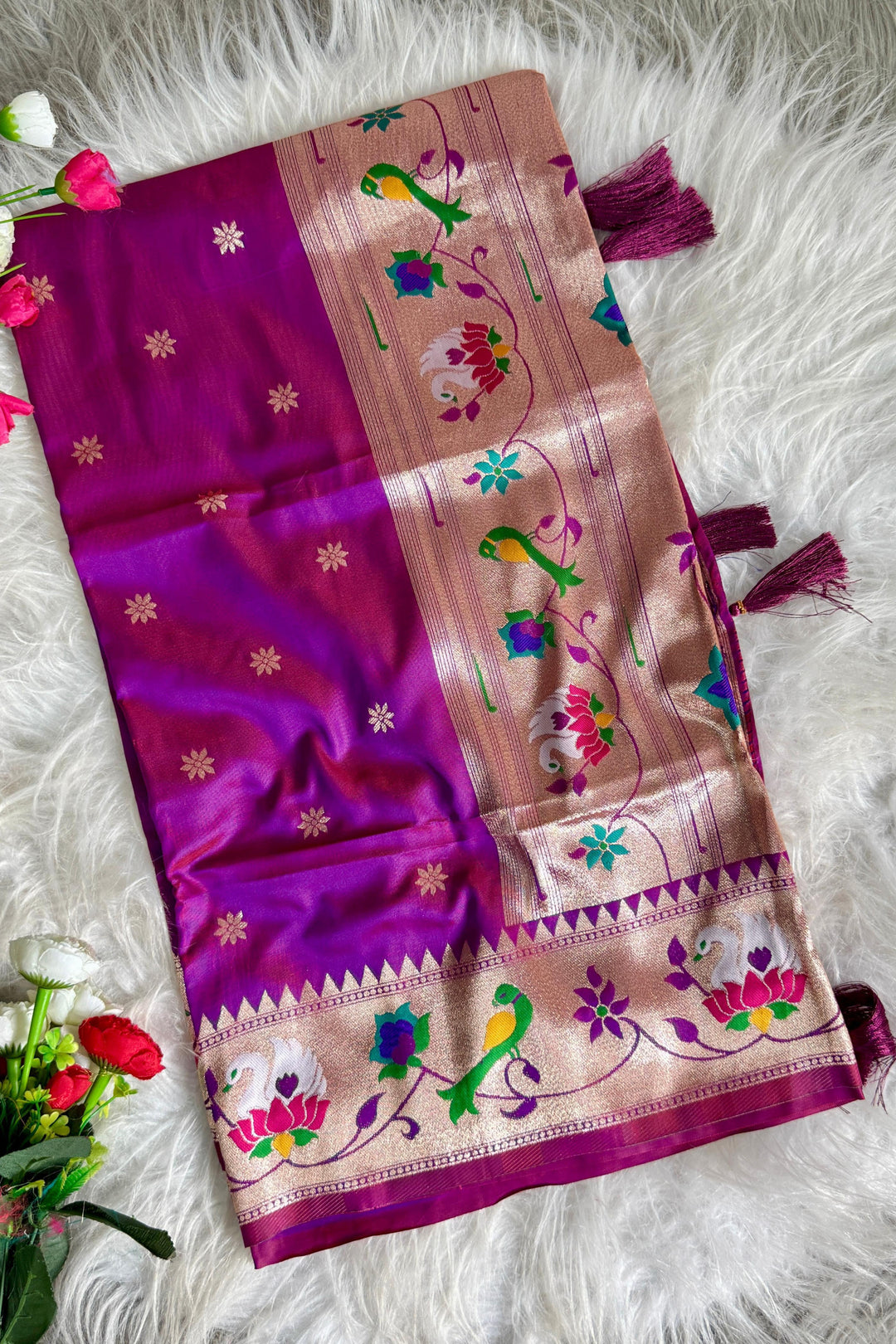 Graceful As A Dream Paithani Silk Saree