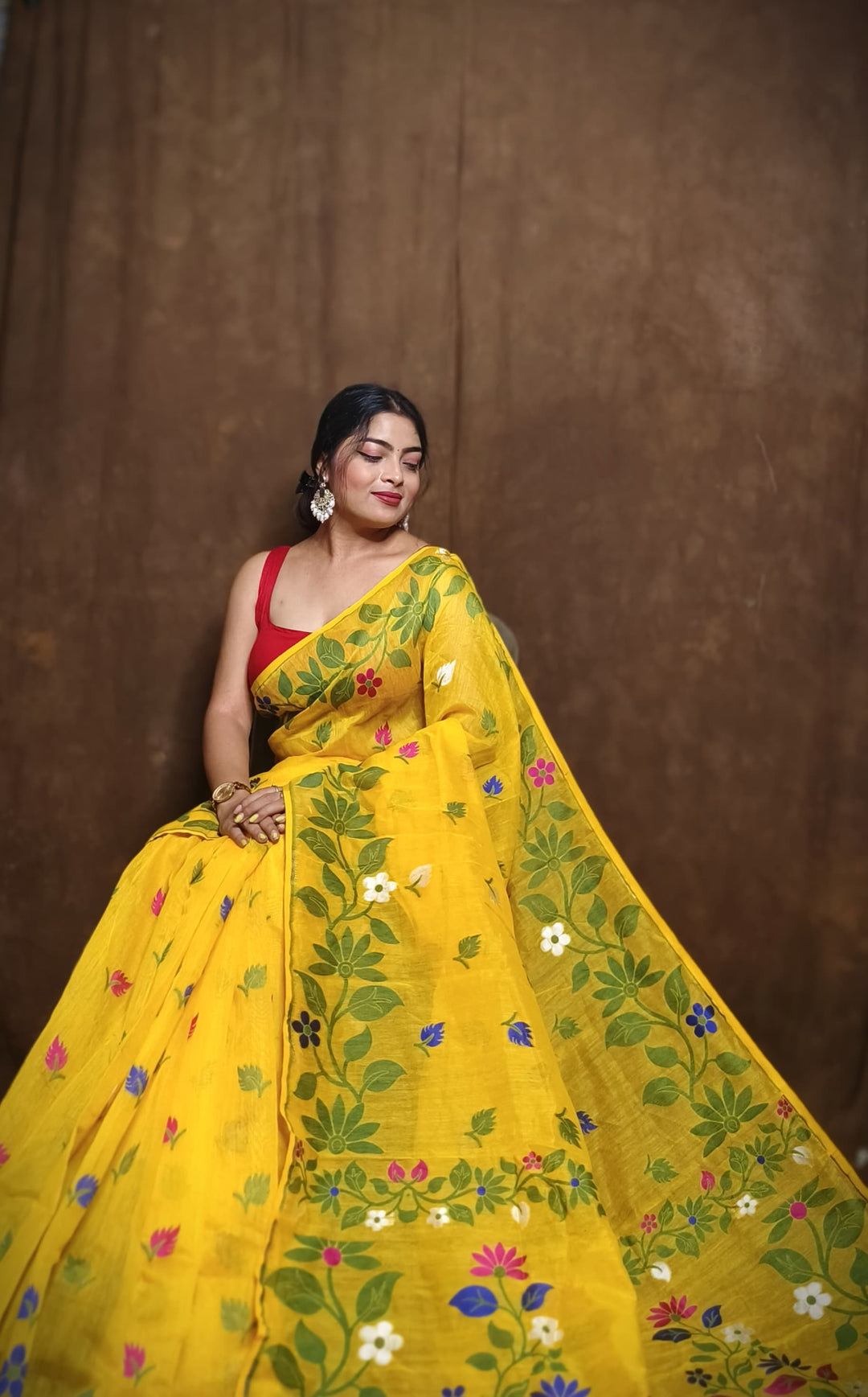 Ranga Roop Dhakai Jamdani Saree