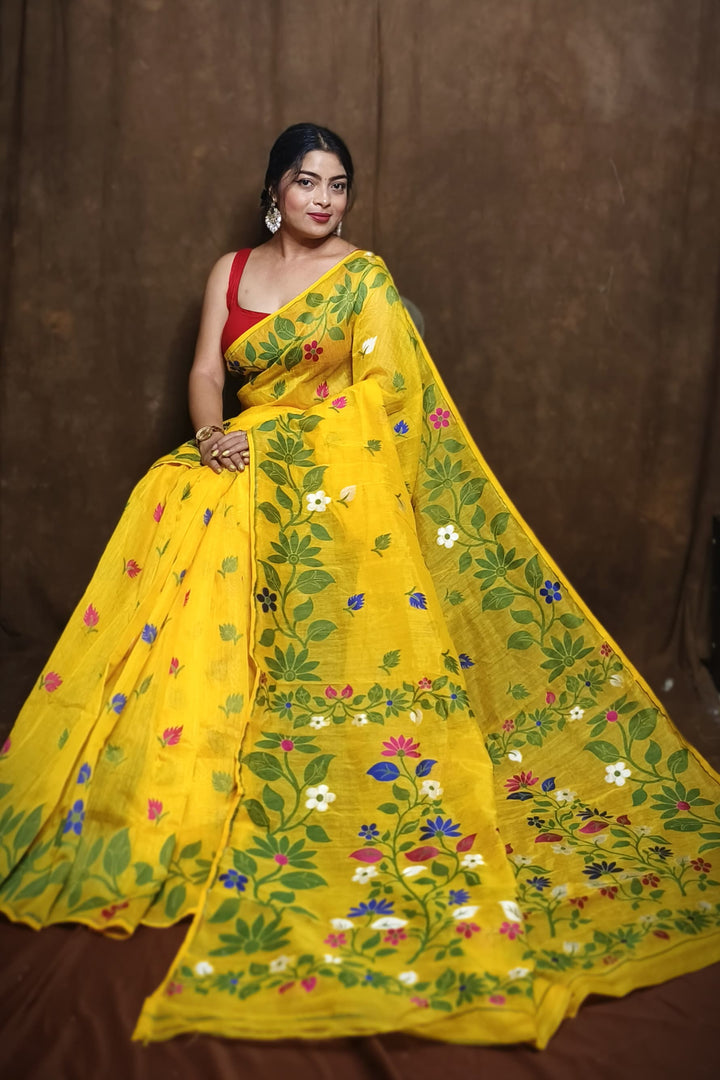 Ranga Roop Dhakai Jamdani Saree