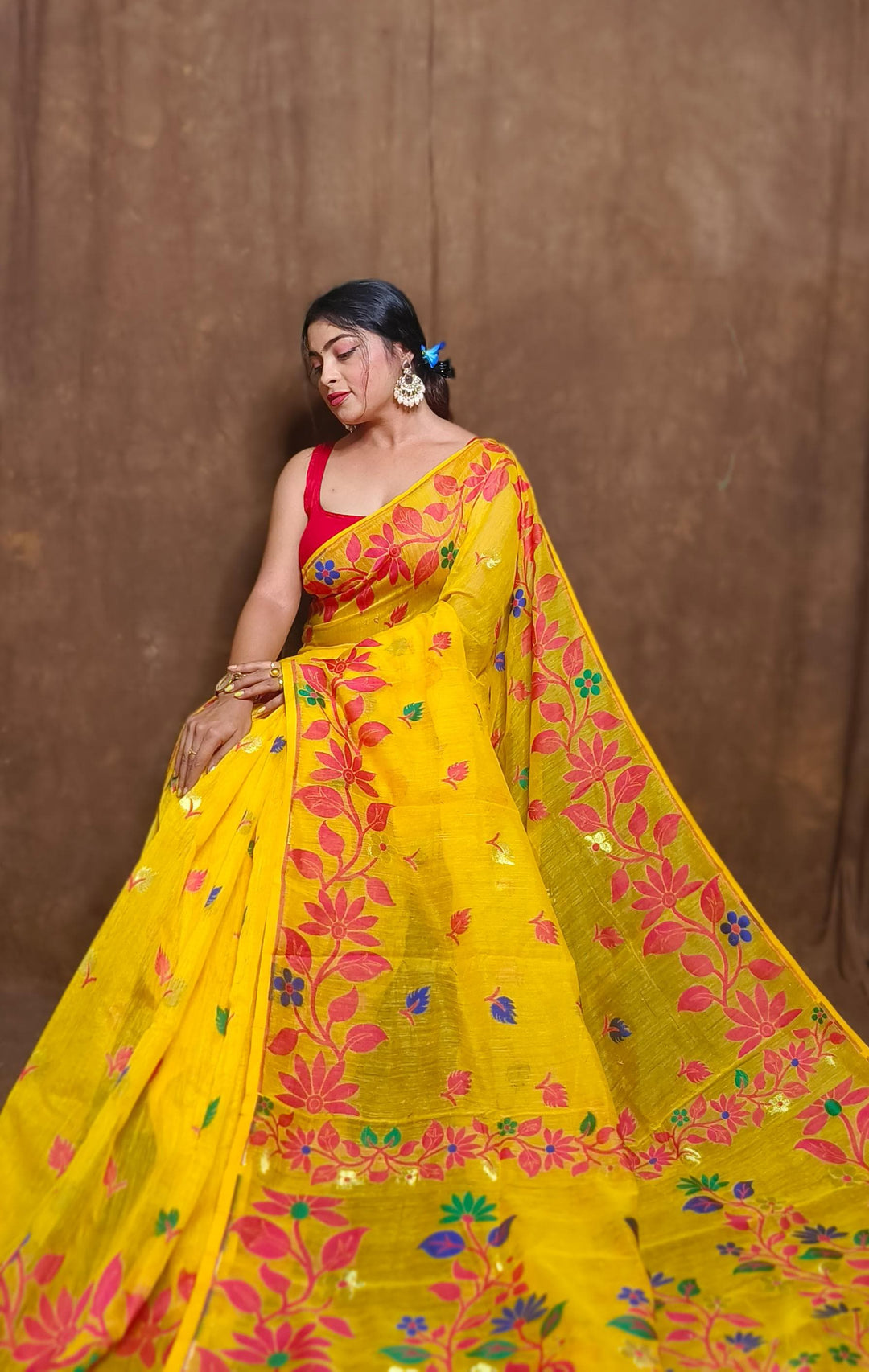 Ranga Roop Dhakai Jamdani Saree