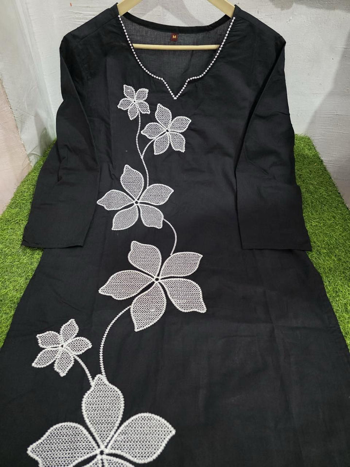 Crimson Charm Cotton Coord Set