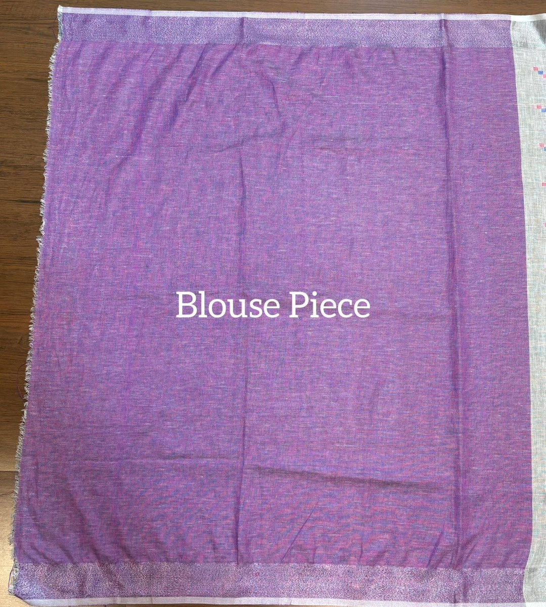 Beautifully Crafted Pure Linen Saree