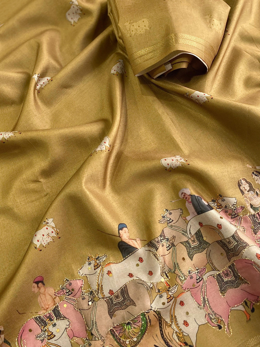 Call of the heart Dola Silk Saree