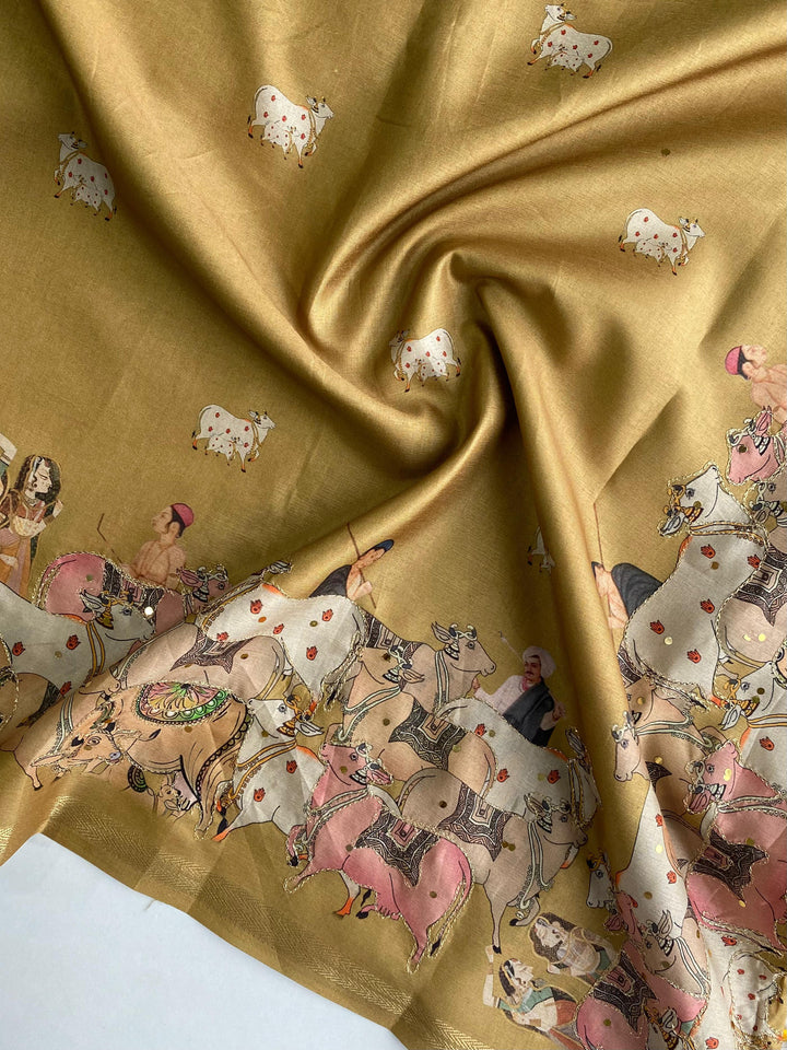 Call of the heart Dola Silk Saree