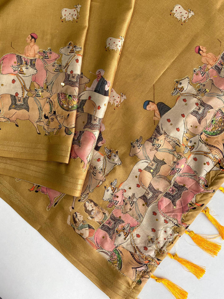 Call of the heart Dola Silk Saree