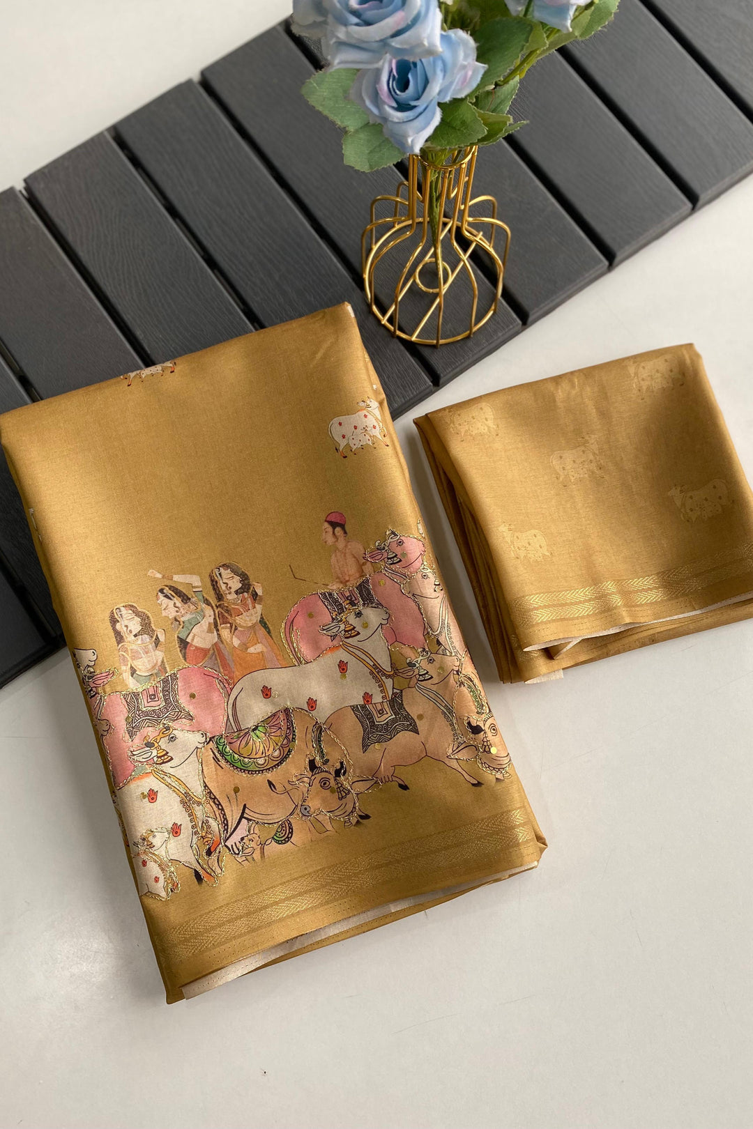 Call of the heart Dola Silk Saree