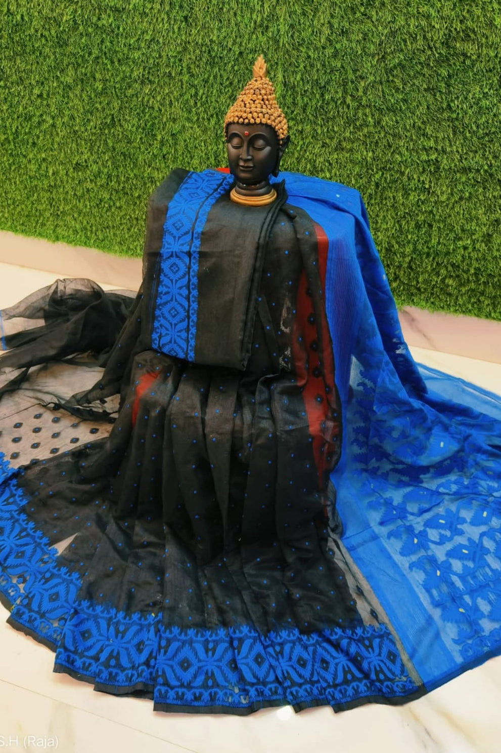 Moner Khame Dhakai Jamdani Saree