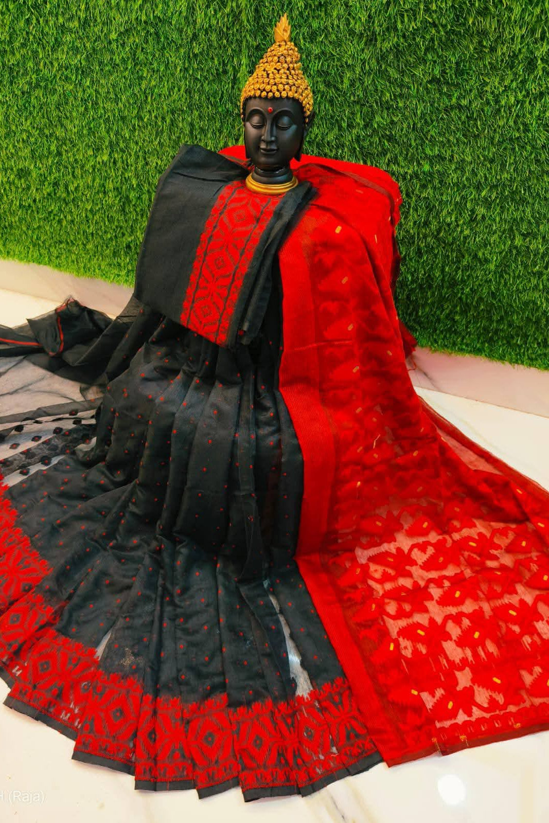 Moner Khame Dhakai Jamdani Saree
