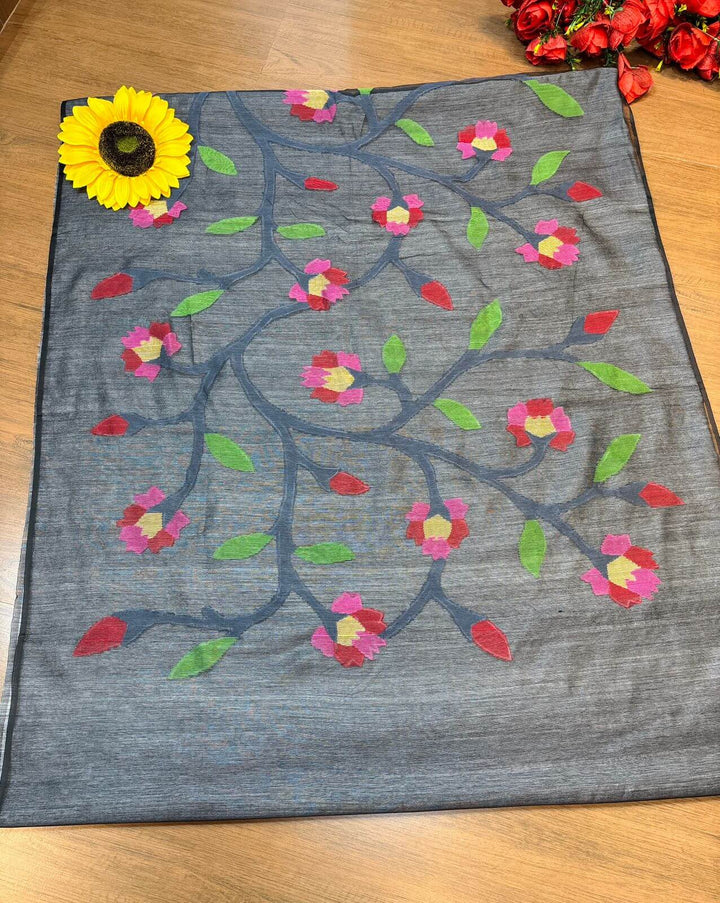 Adore The Grace- Matka Muslin Sare