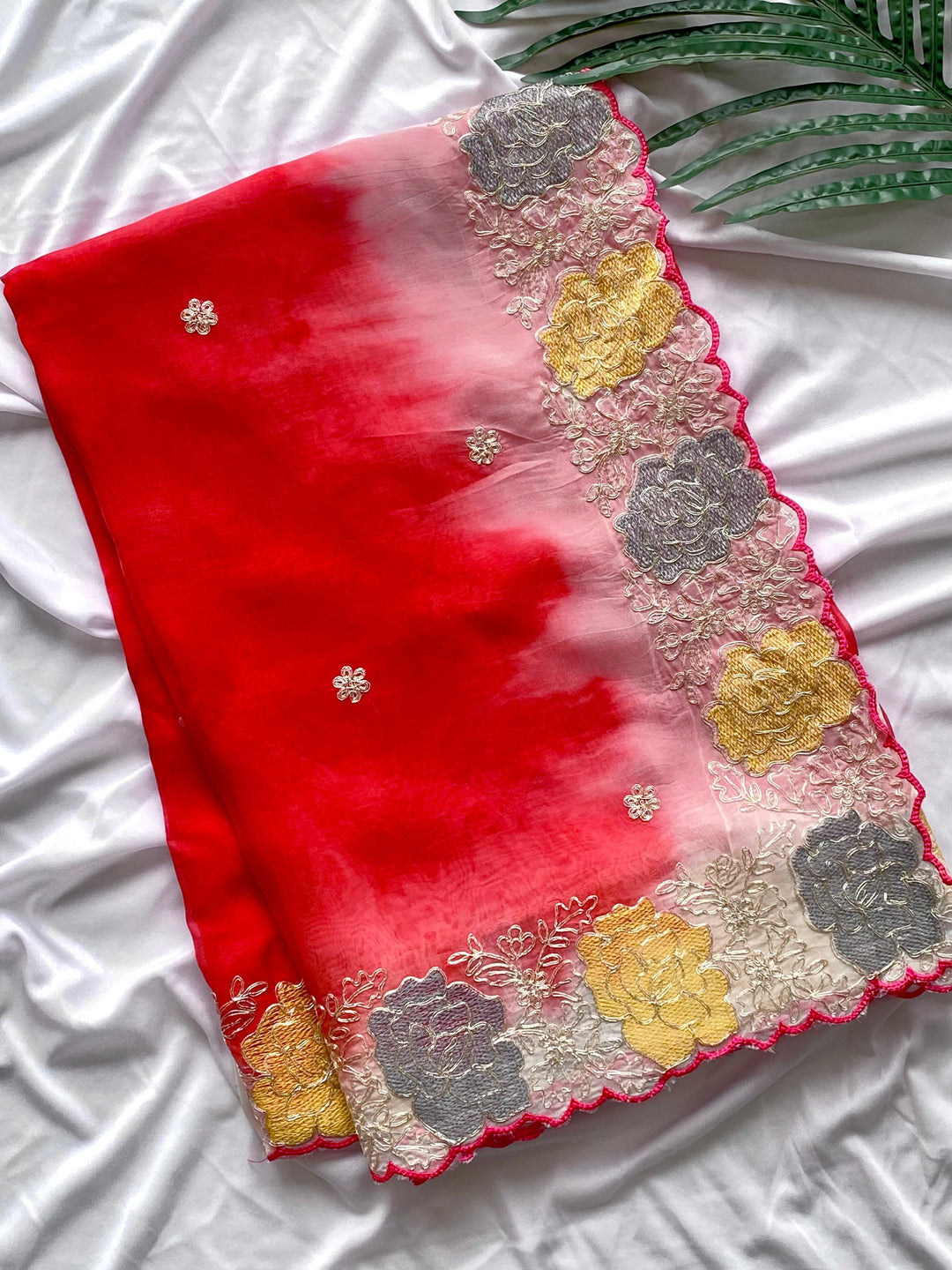 The Secret Love For Organza Silk Saree