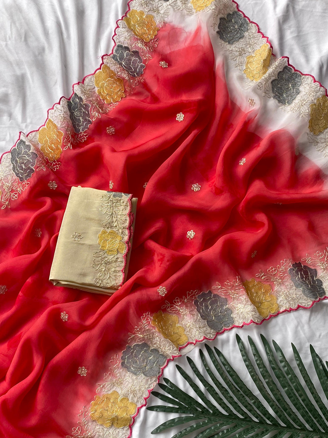 The Secret Love For Organza Silk Saree