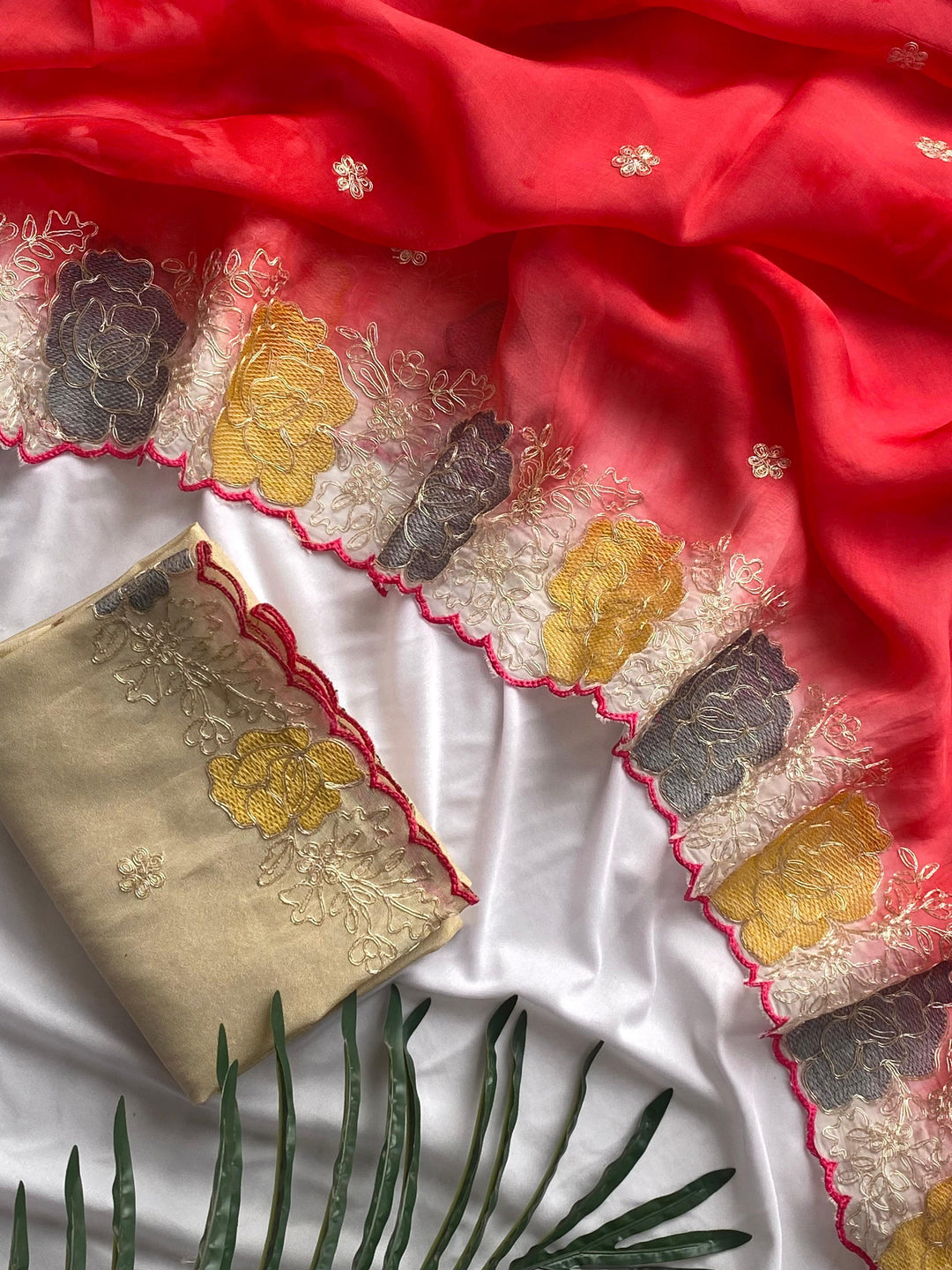 The Secret Love For Organza Silk Saree