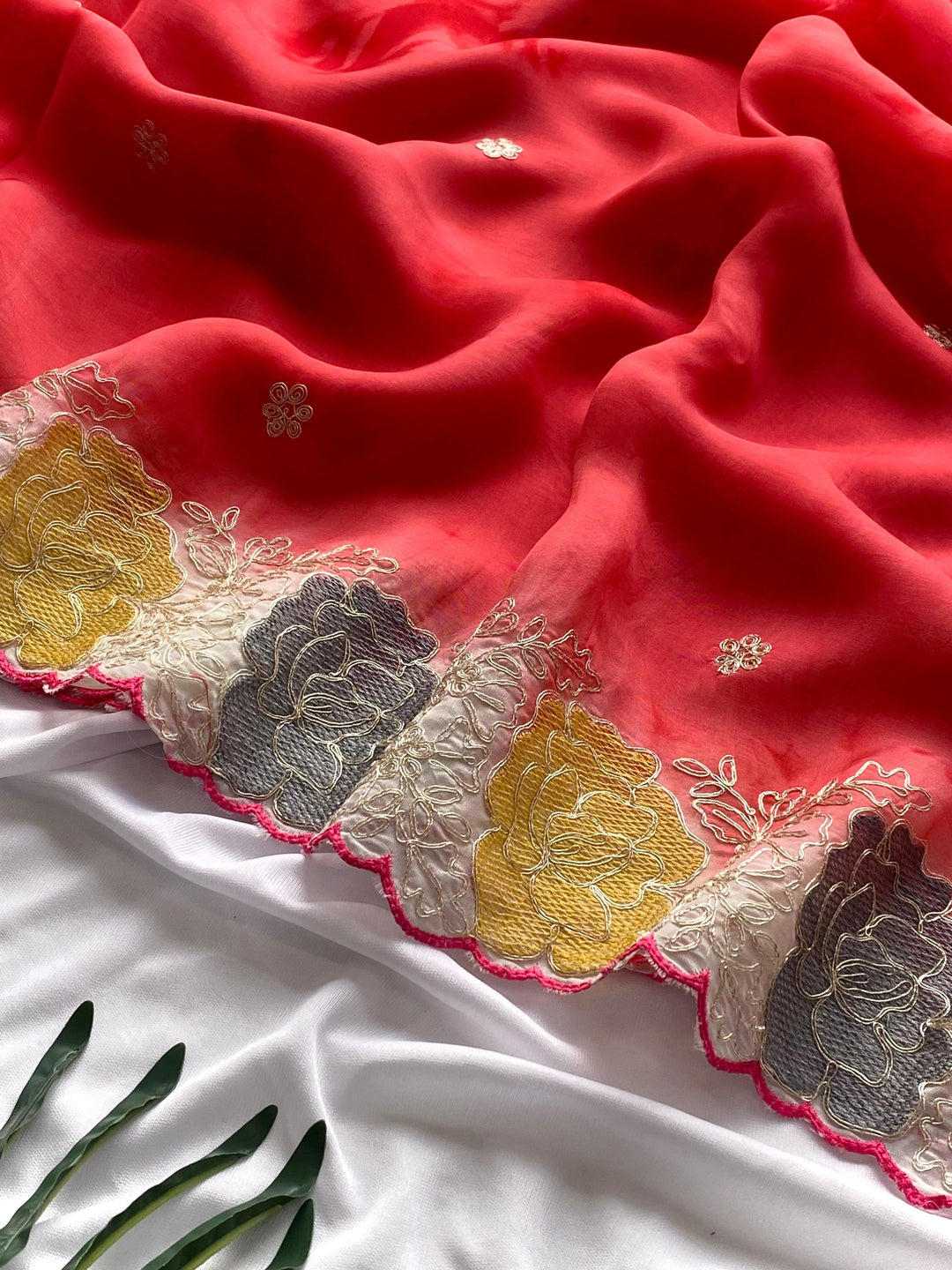 The Secret Love For Organza Silk Saree