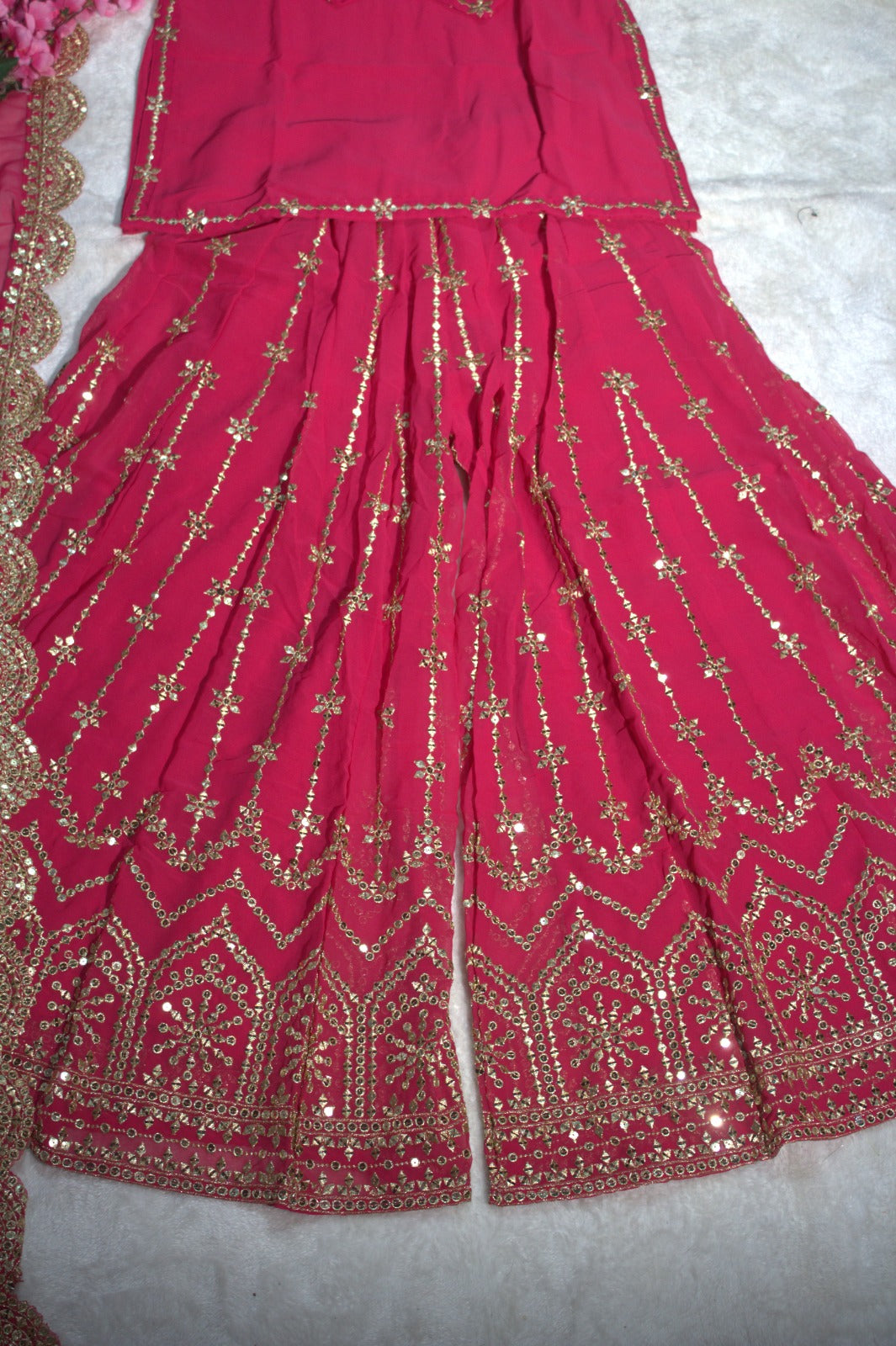 Indian Disney Princess- Rakhi Special Sharara Set