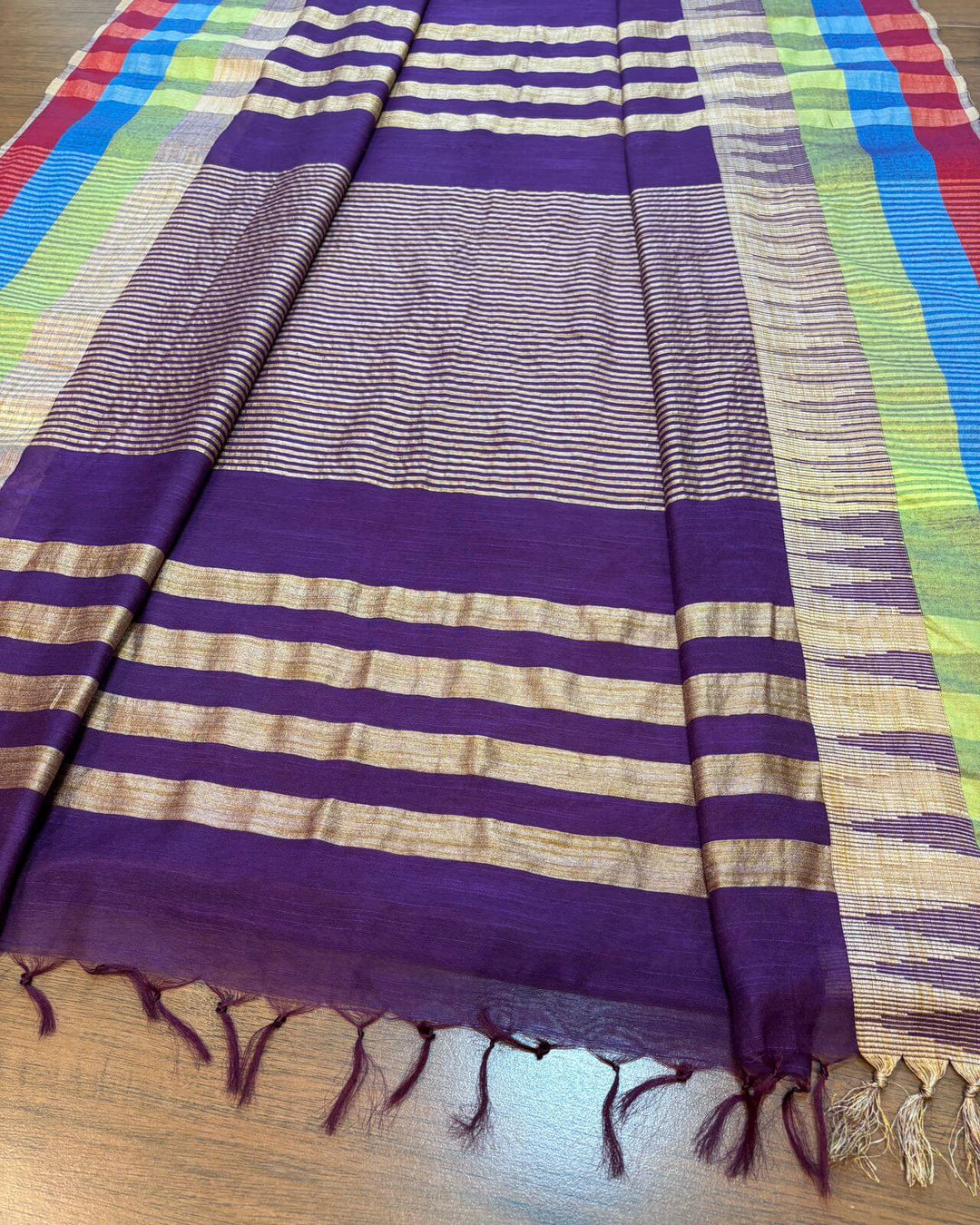 Colors Of - Bhagalpuri Kota silk Saree