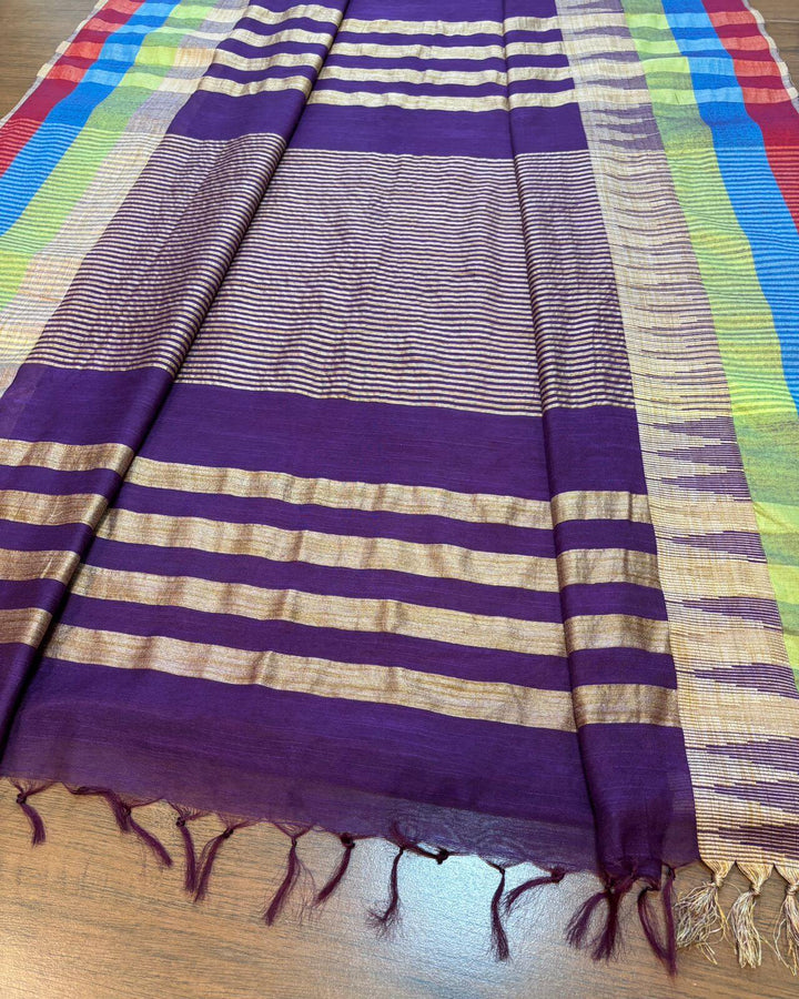 Colors Of - Bhagalpuri Kota silk Saree