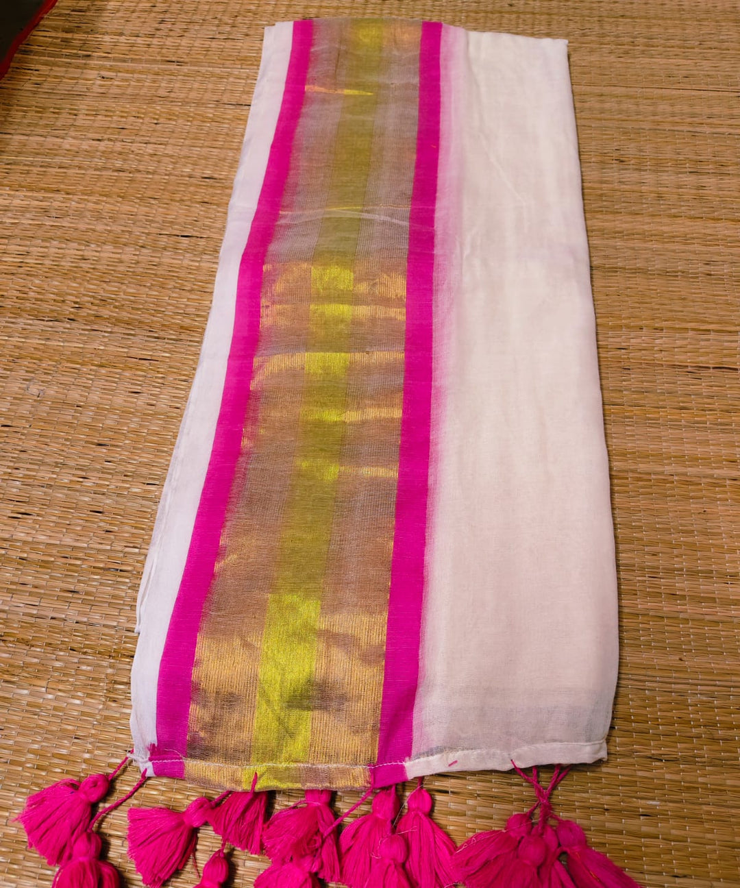 Bonolir Swapno Mul Cotton Saree