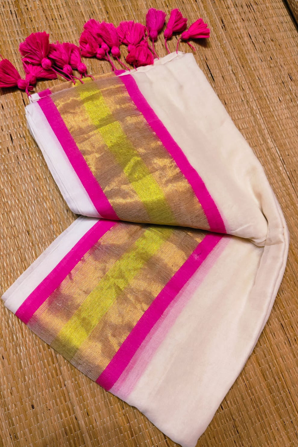 Bonolir Swapno Mul Cotton Saree