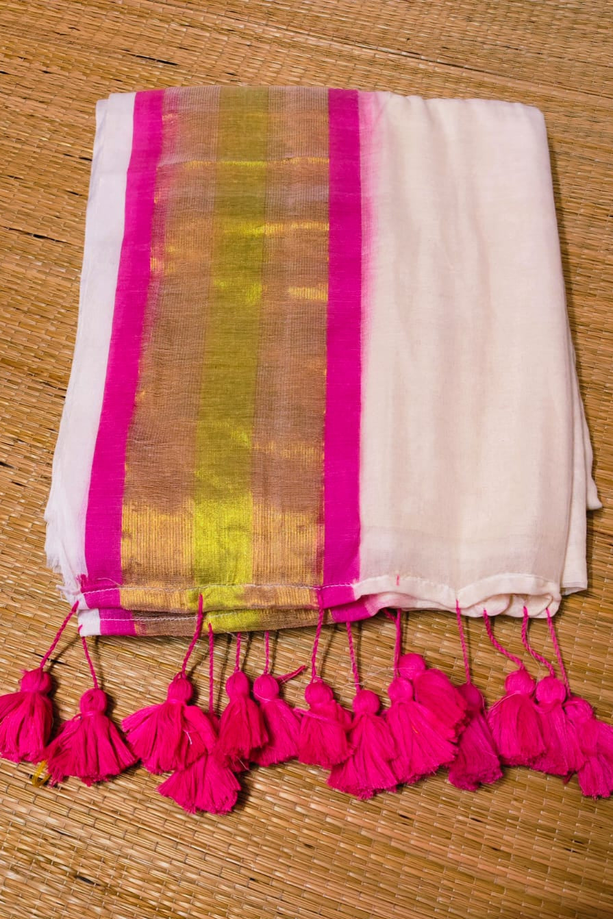 Bonolir Swapno Mul Cotton Saree