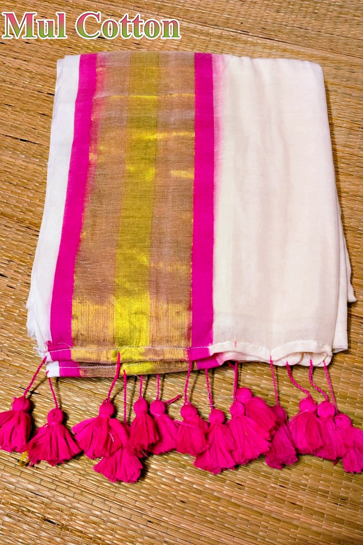Bonolir Swapno Mul Cotton Saree