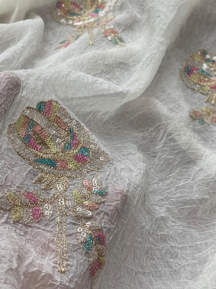 Unwritten Poem Crush Silk Saree