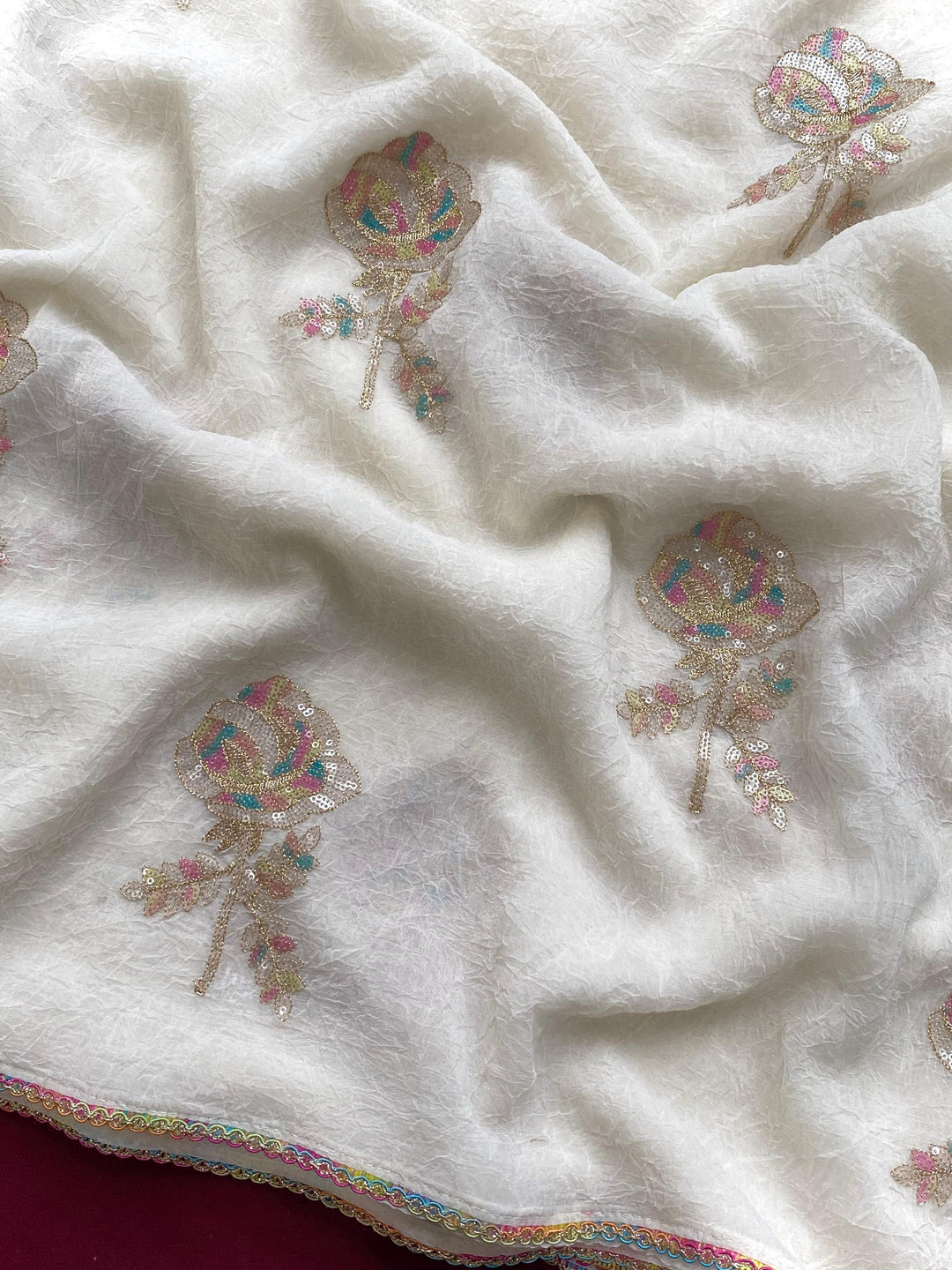 Unwritten Poem Crush Silk Saree