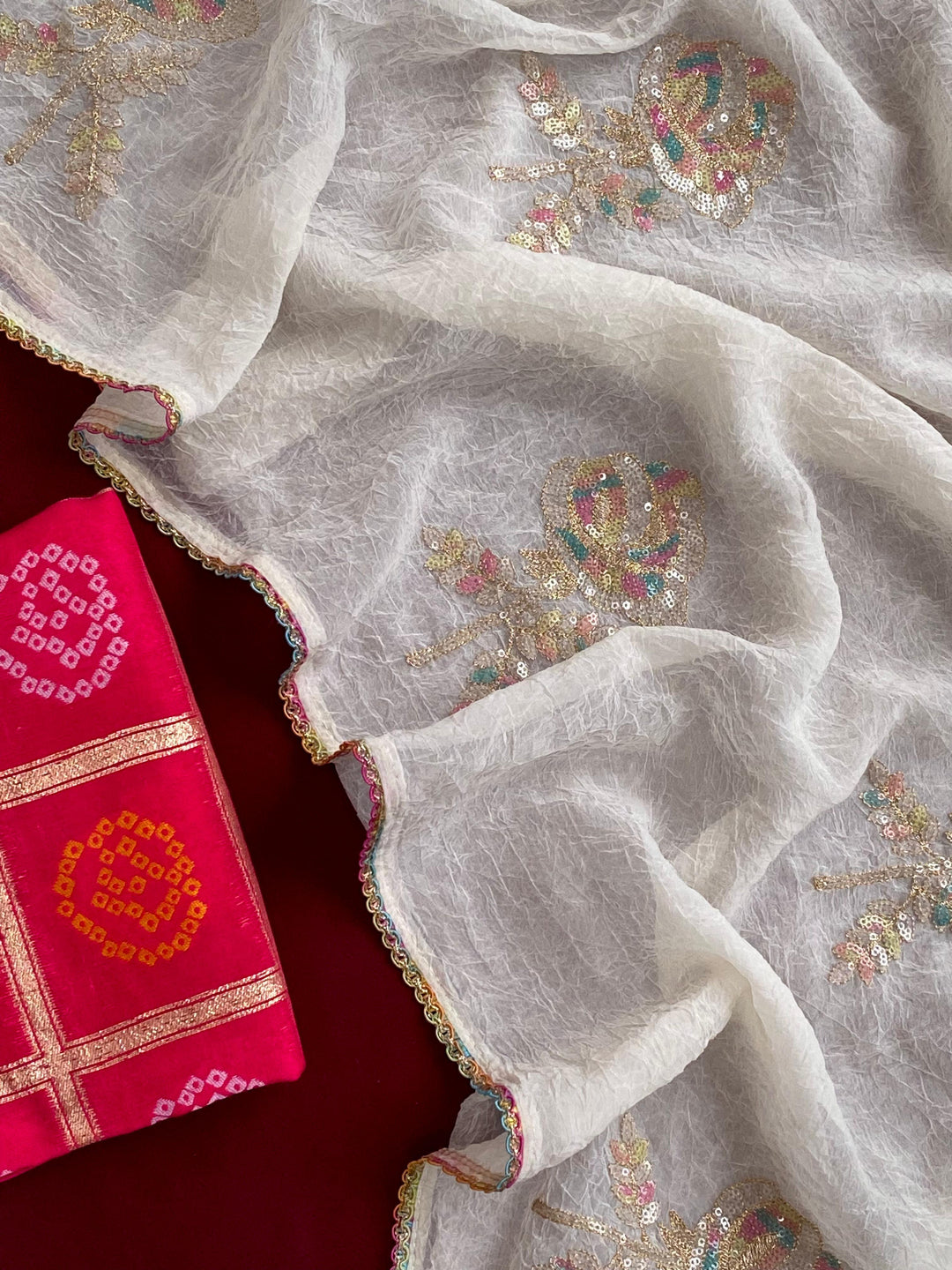 Unwritten Poem Crush Silk Saree