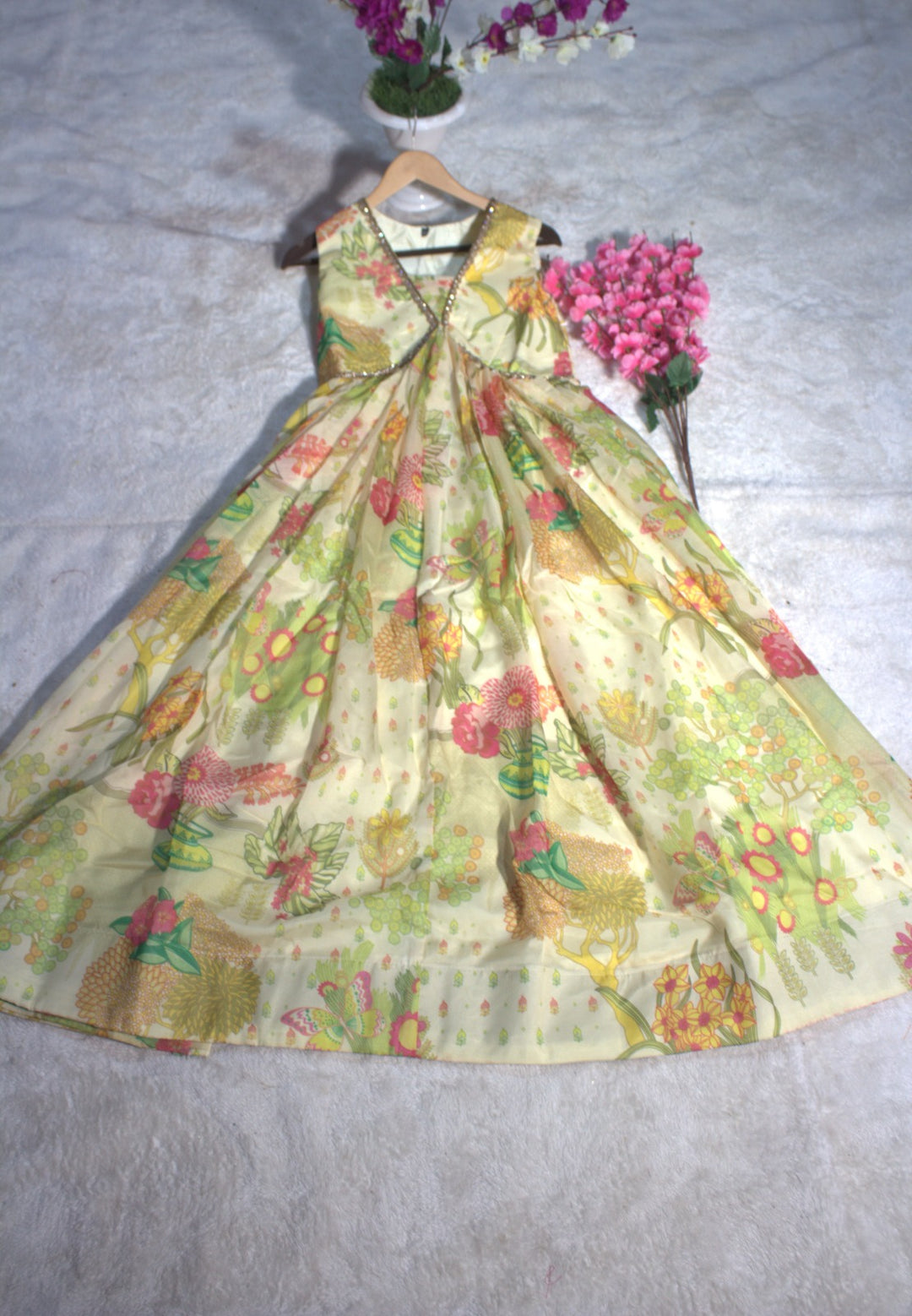 Colour Sway Georgette Gown