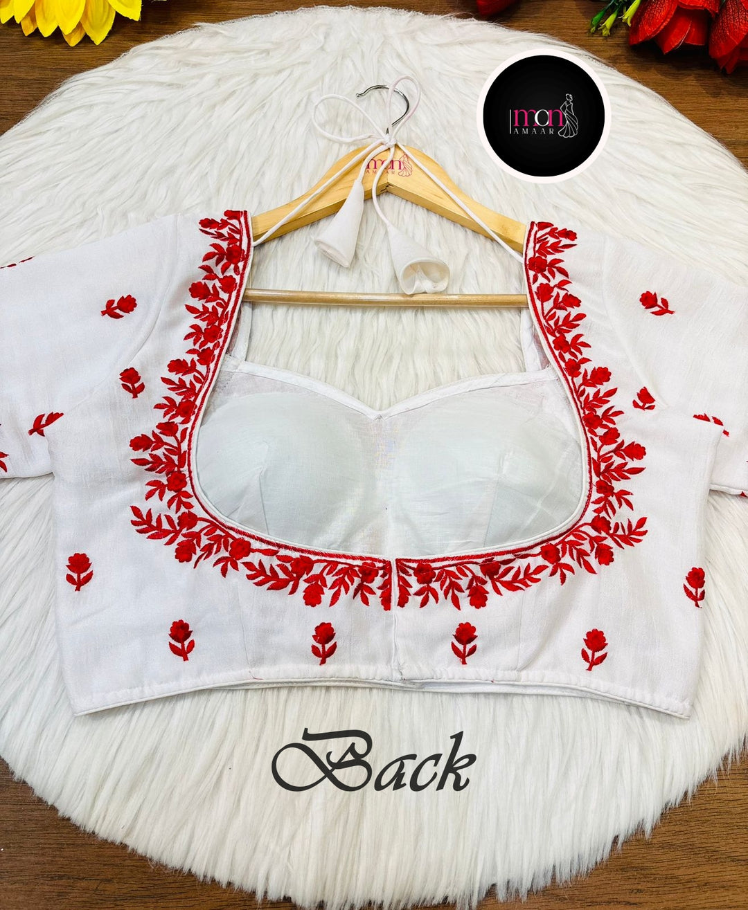 Heart Throb - Vichitra Silk Blouse