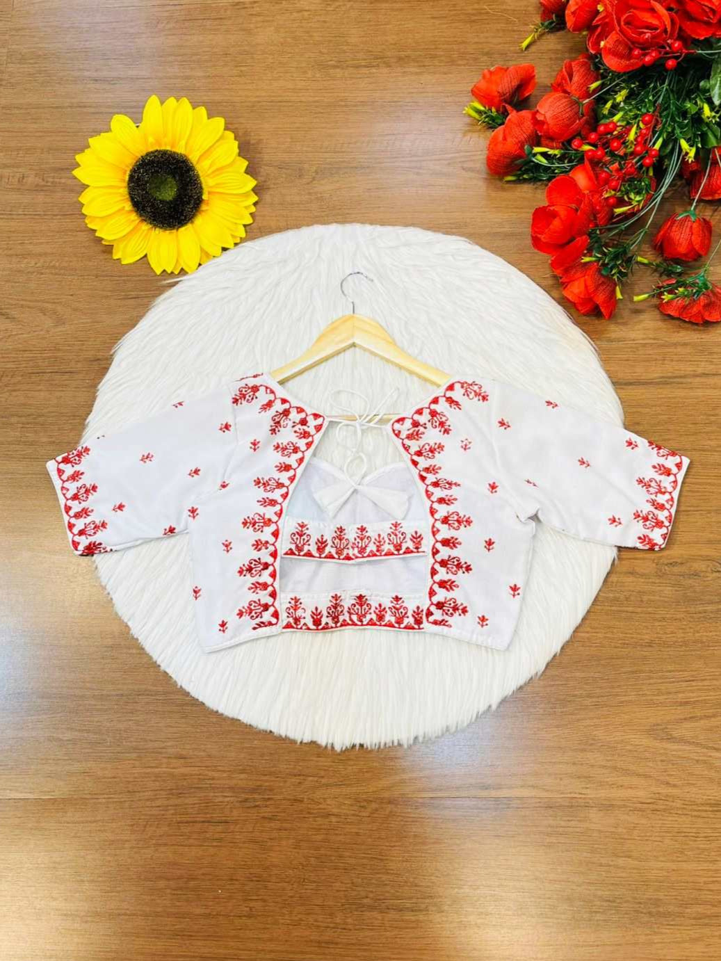 The Blouse Edit - Vichitra Silk Blouse