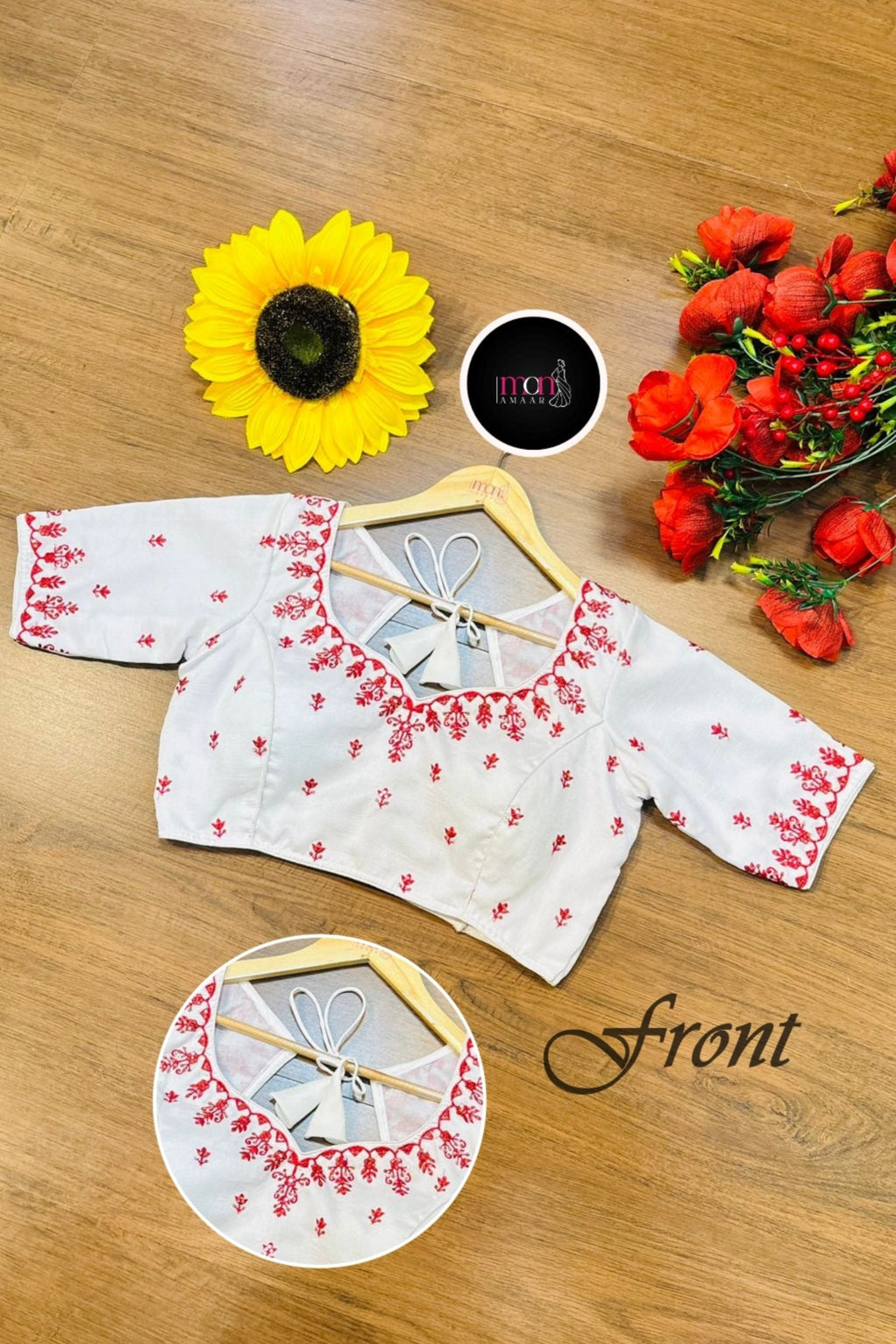 The Blouse Edit - Vichitra Silk Blouse