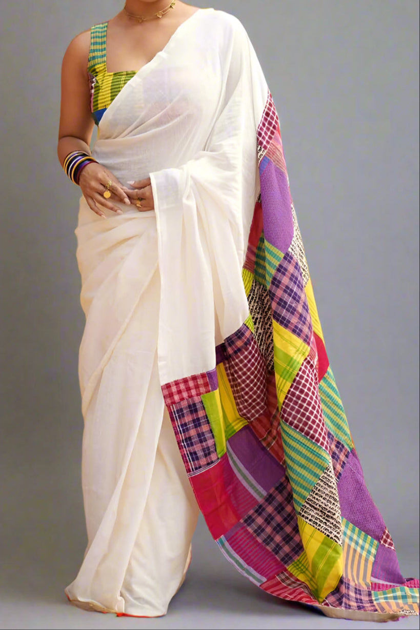 Man Marziyaan - Mul Cotton Saree