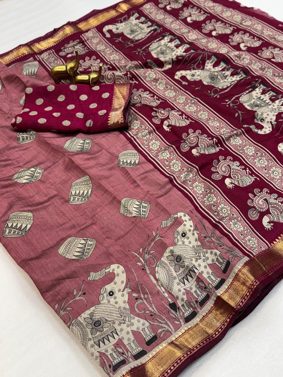 Legacy Blend Mangalagiri Silk Saree