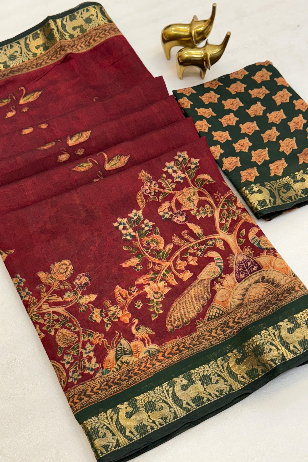 Silk Story Mangalagiri Silk Saree