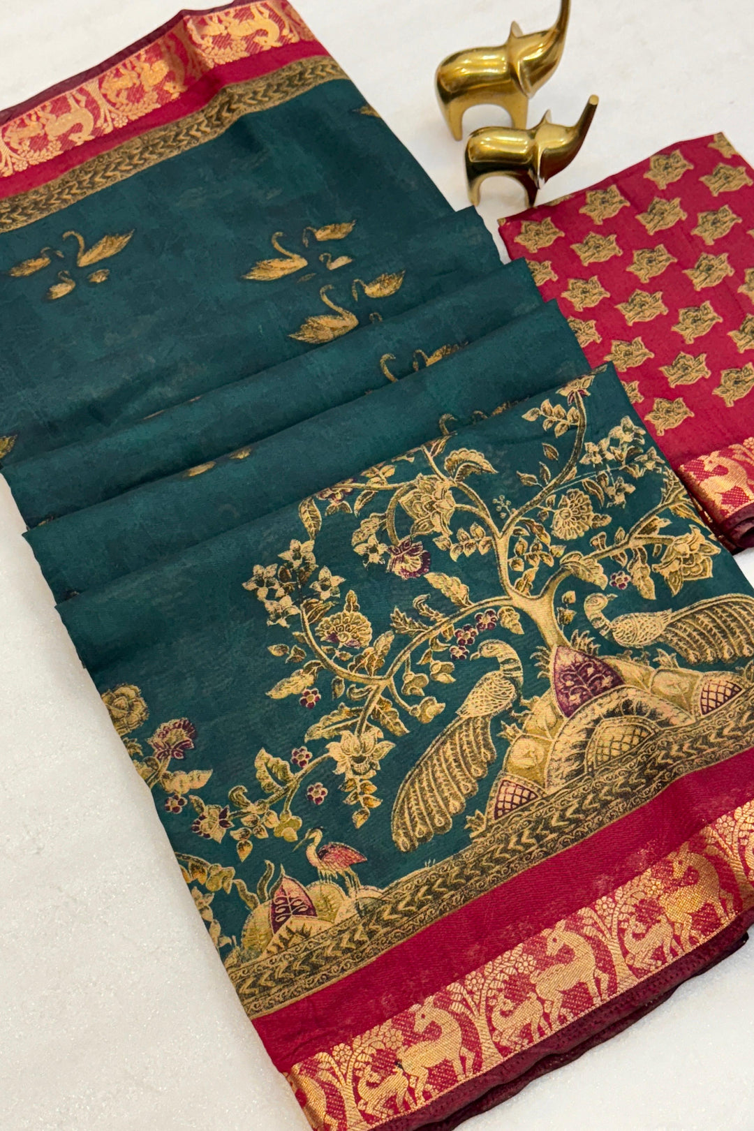 Silk Story Mangalagiri Silk Saree