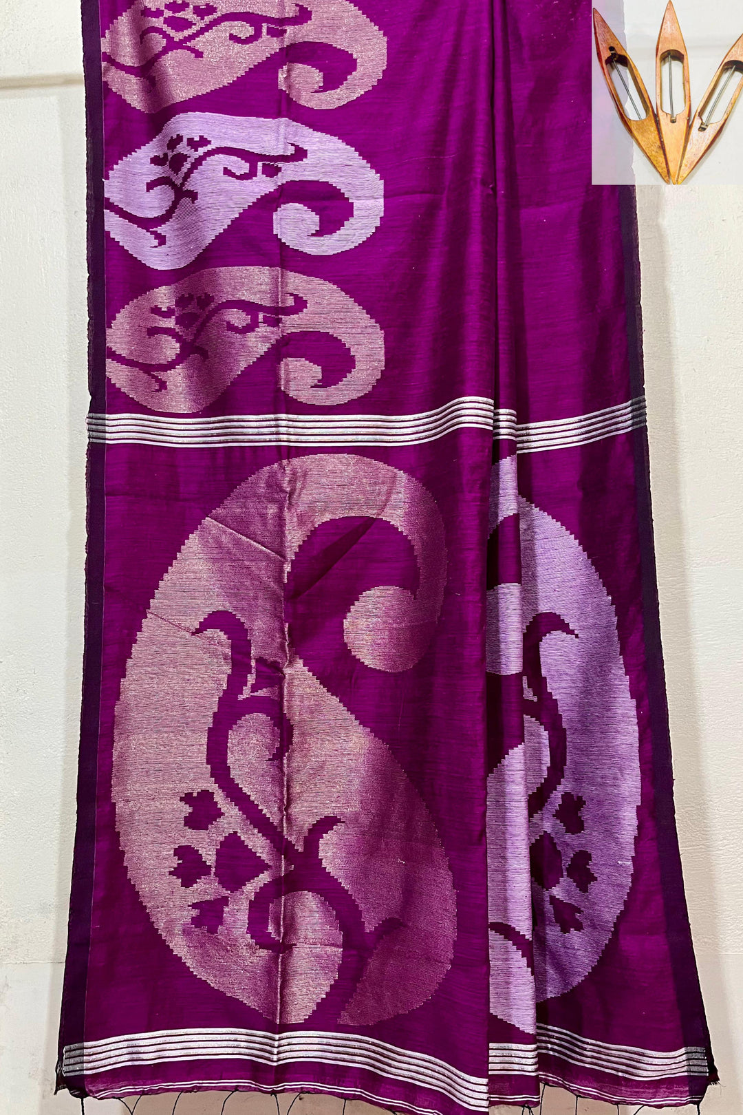 Patachitra Matka Silk Saree