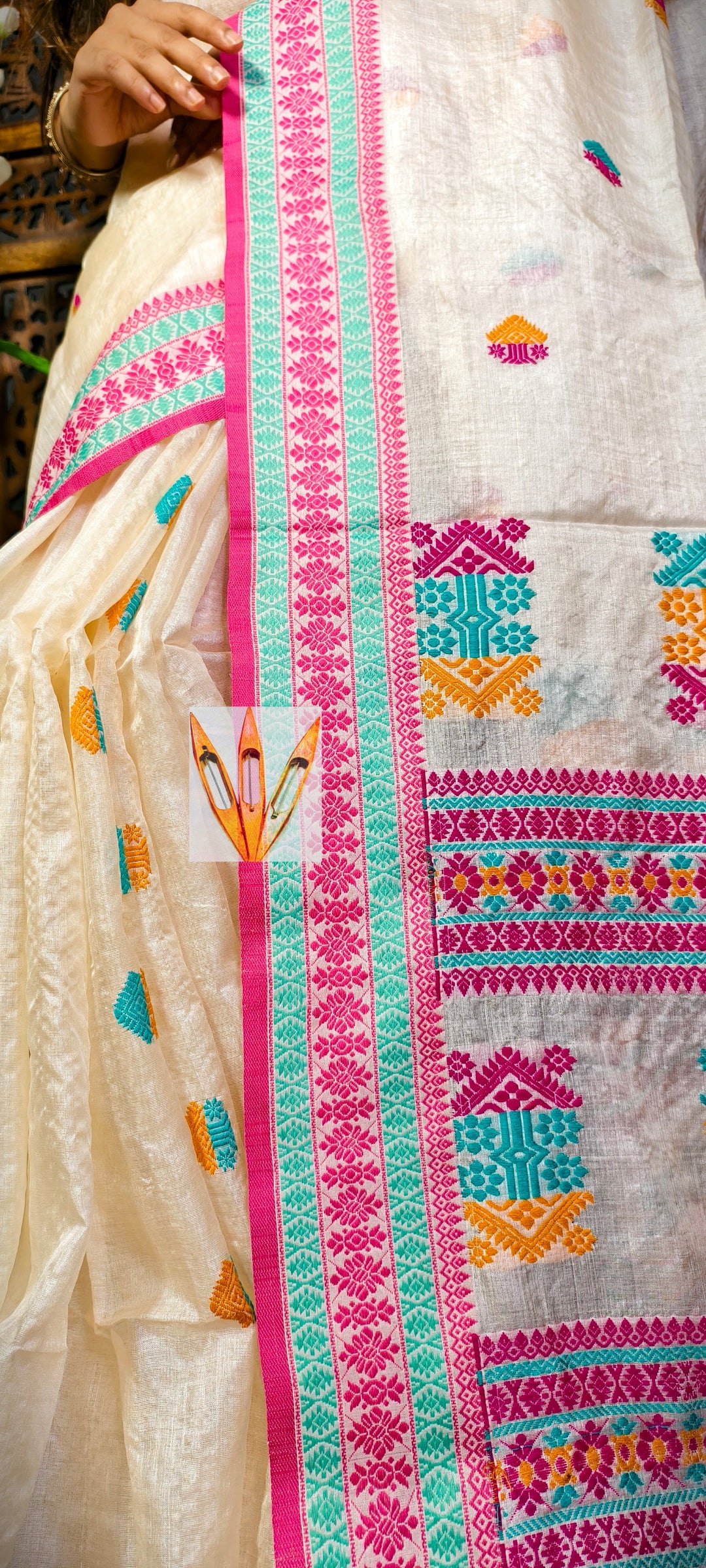 Meghmala  Gacchi Tussar Saree