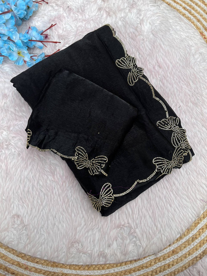 Butterfly Fendy Chiffon Silk Saree