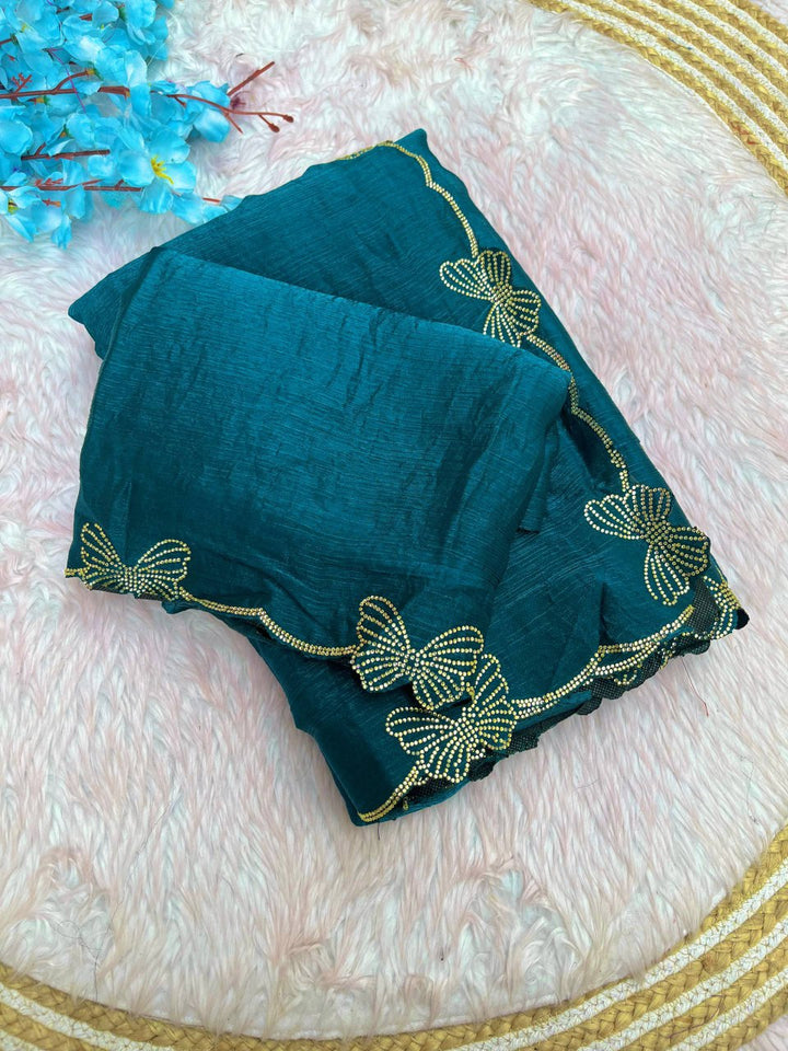 Butterfly Fendy Chiffon Silk Saree