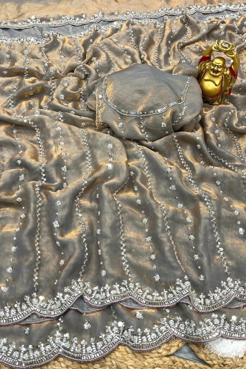 Romantic Storyteller Fancy Silk Saree