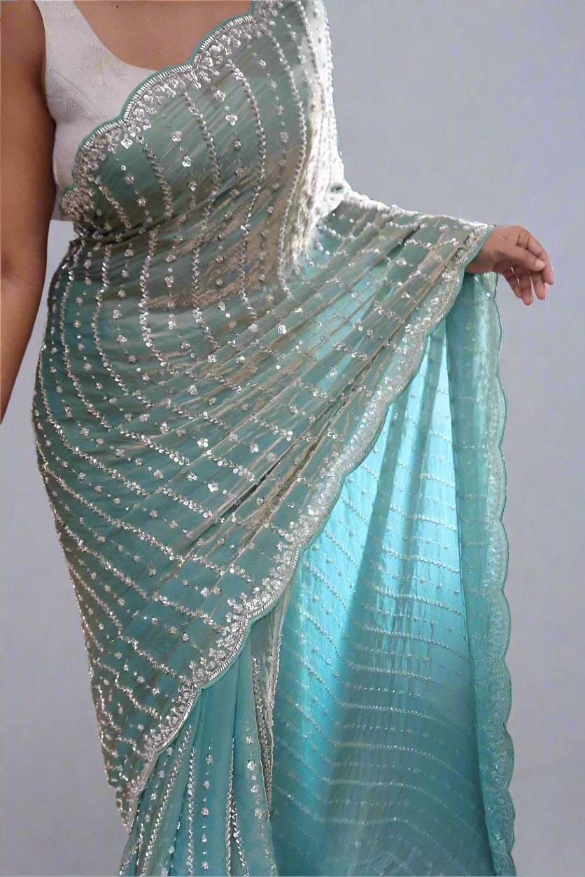 Romantic Storyteller Fancy Silk Saree