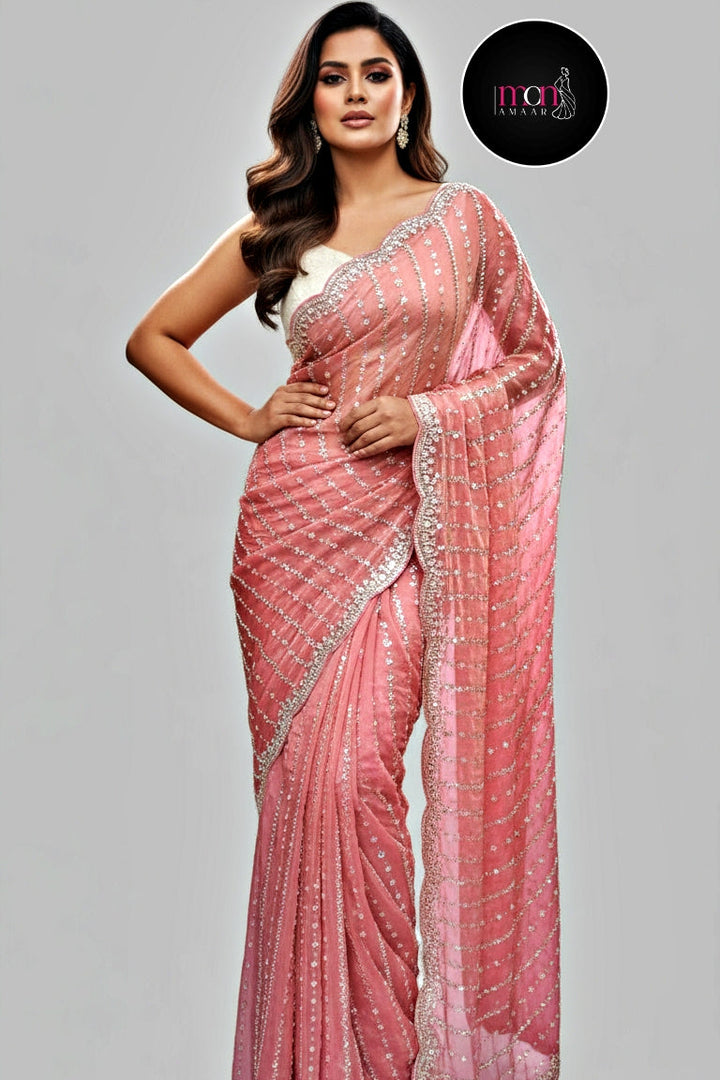 Believe In Yourself  Fancy Silk Saree