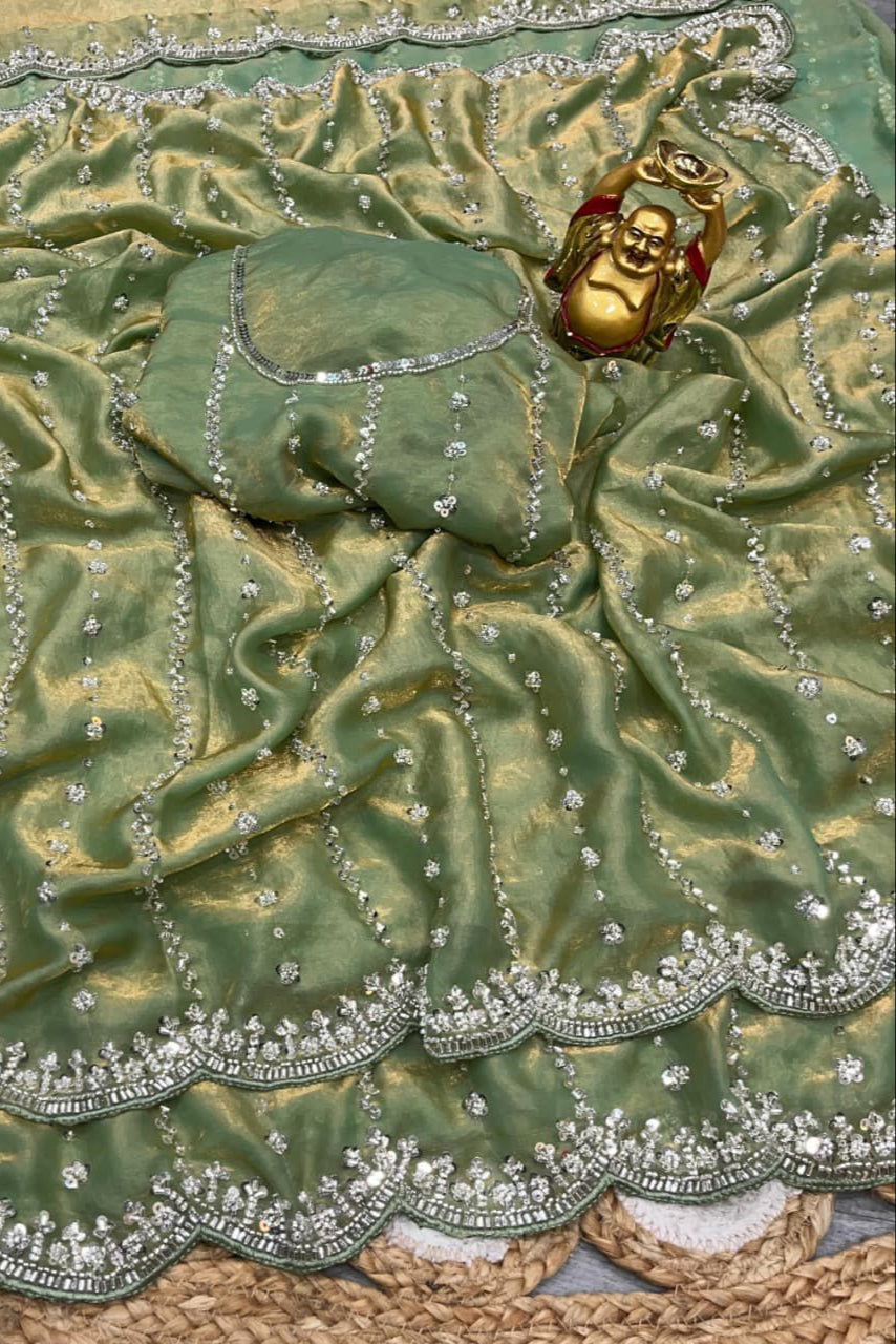 Romantic Storyteller Fancy Silk Saree