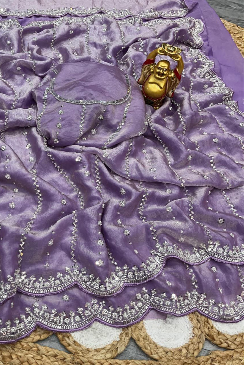 Romantic Storyteller Fancy Silk Saree